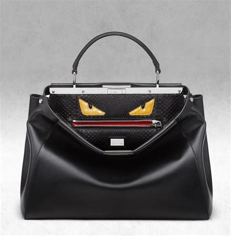 fendi monster pom|Fendi peekaboo monster.